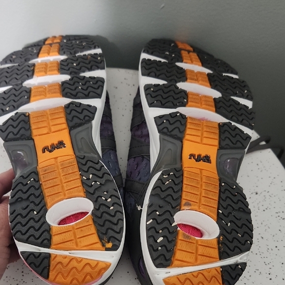 Ryka Women's Purple and Gray Athletic Sneakers - Picture 2 of 3